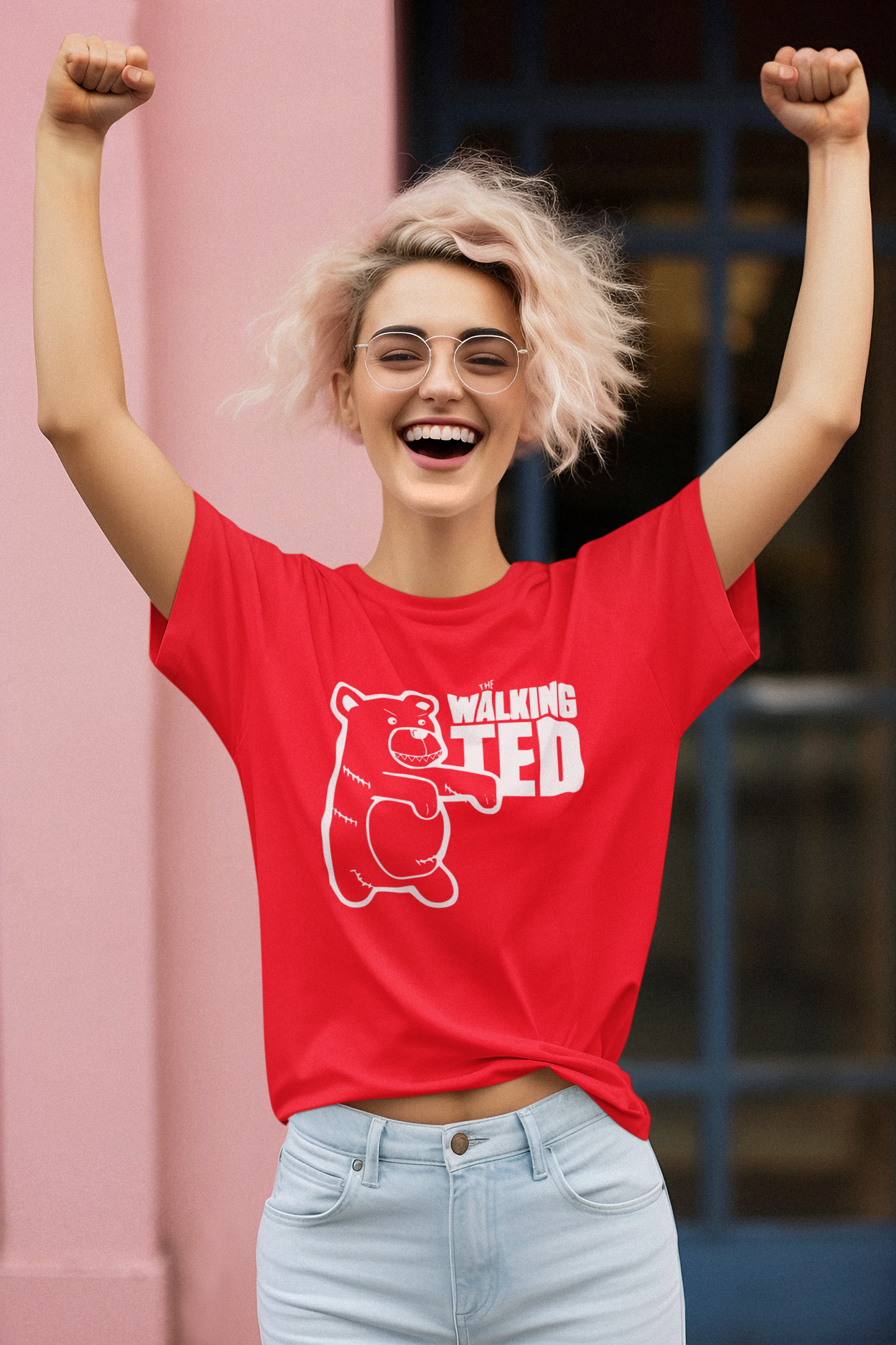 Cartoon Walking Ted - Creator T-Shirt SK