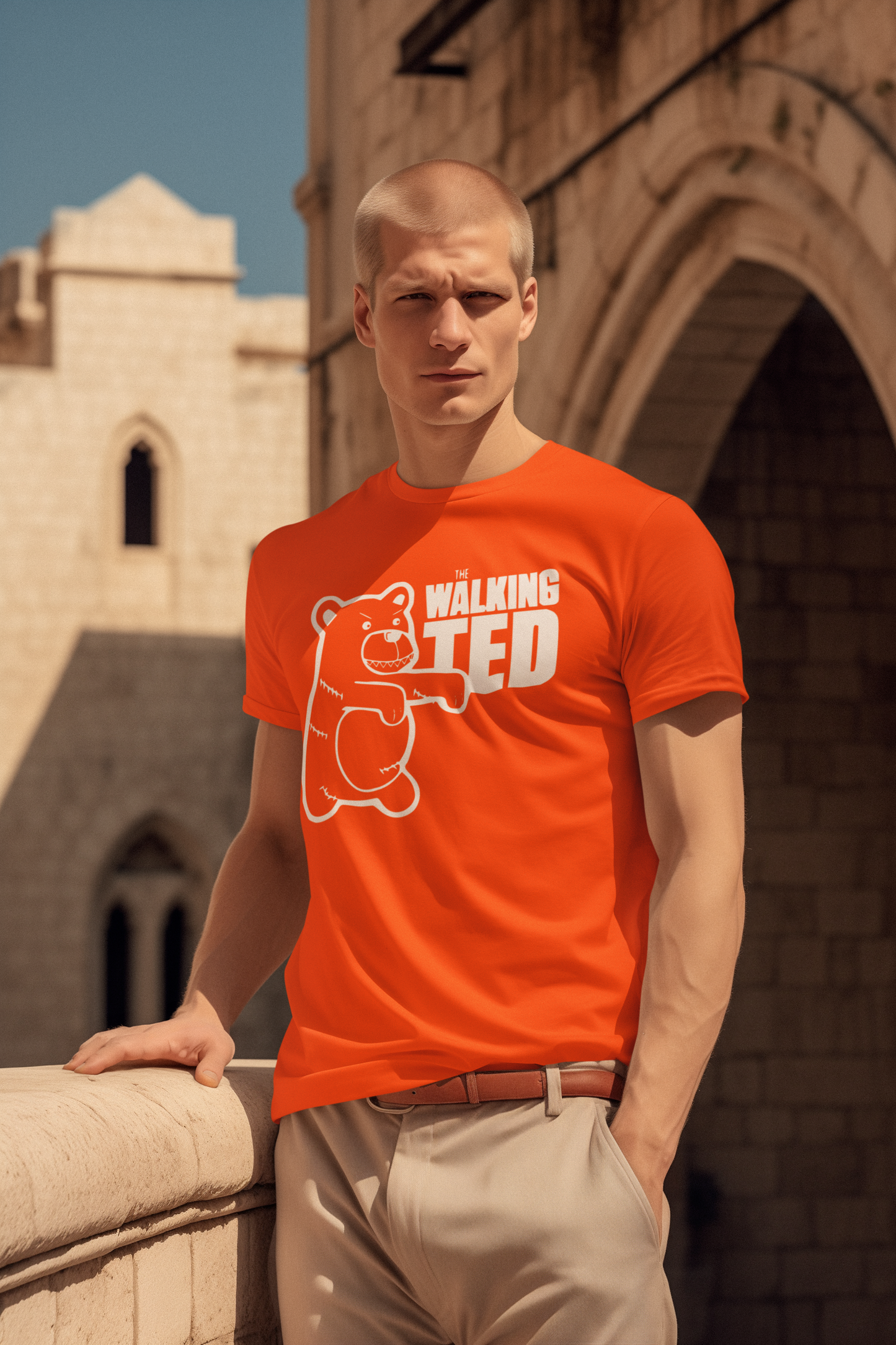 Cartoon Walking Ted - Creator T-Shirt SK