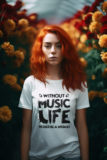 Without Music Life Would Be A Mistake Creator T-Shirt