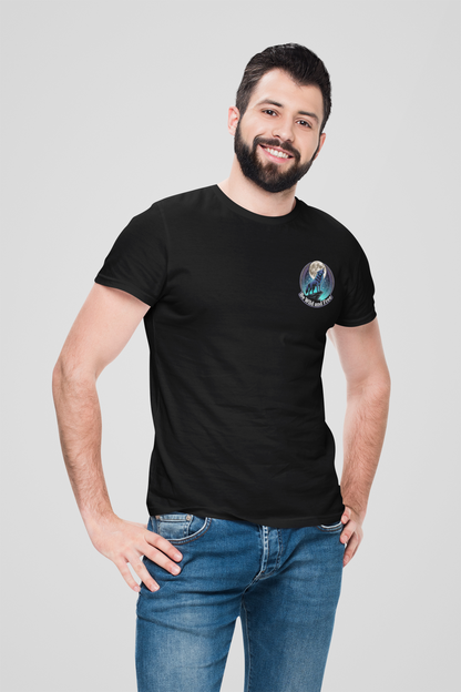 Wolf Be Wild and Free II Mini - Unisex Erwachsenen Bio Creator T-Shirt ST/ST SH