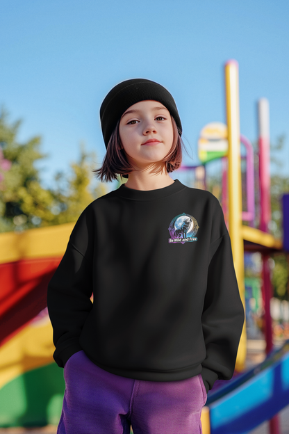 Wolf Runen Mond Be Wild and Free Mini - Unisex Erwachsenen Changer ST/ST SH