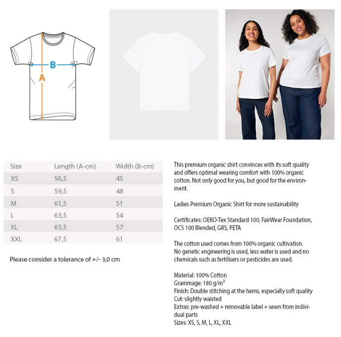 Unicorn The situation is intoxicating Back - Women's Muser Premium Organic Shirt SH