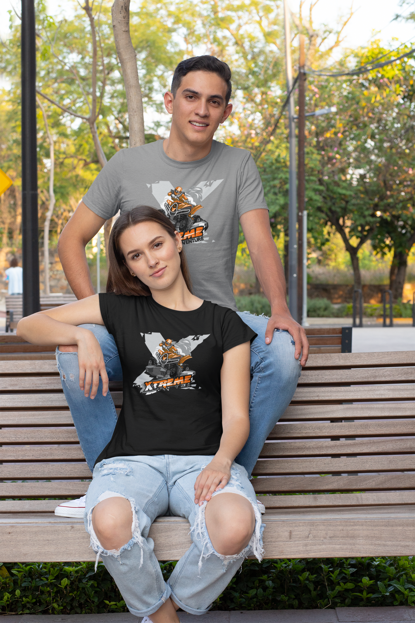 Xtreme ATV Adventure - Camiseta unisex de manga corta de algodón orgánico para adultos Creator T-Shirt 2.0 ST/St SH