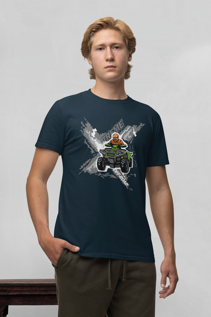 Xtreme OFF-Road Quad - Camiseta unisex de manga corta de algodón orgánico para adultos Creator T-Shirt 2.0 ST/ST SH