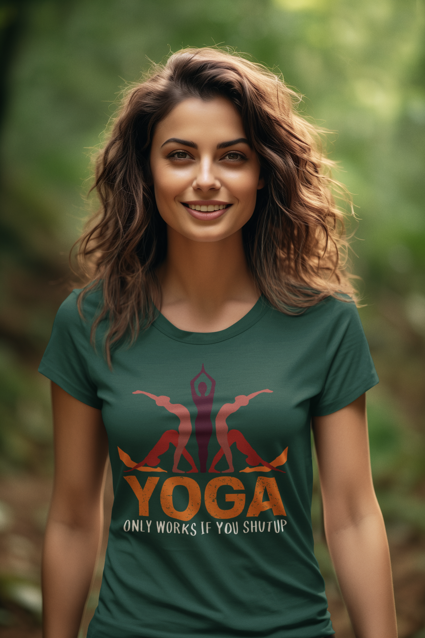 Yoga only works if you shut up Creator T-Shirt