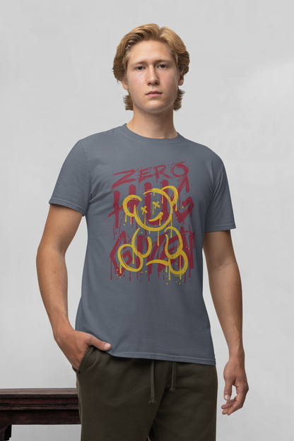 ZERO HUG GIVEN Streetwear Front - Creator Unisex T-Shirt Erwachsenen SH