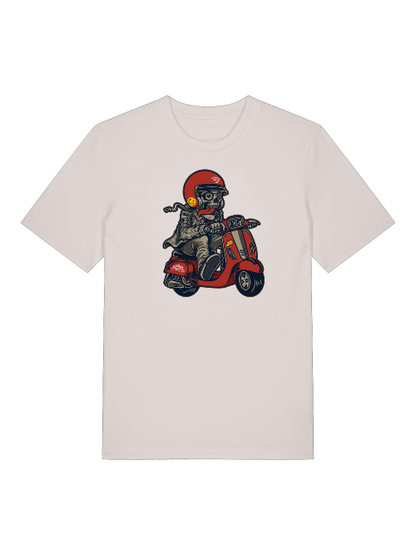 Scooter Never Die - Camiseta unisex de manga corta de algodón orgánico para adultos Creator T-Shirt 2.0 ST/St SH