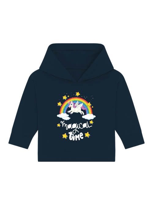 Einhorn Magical time - Baby Cruiser Hoodie Baby Kleinkinder Kapuzenpullover SK