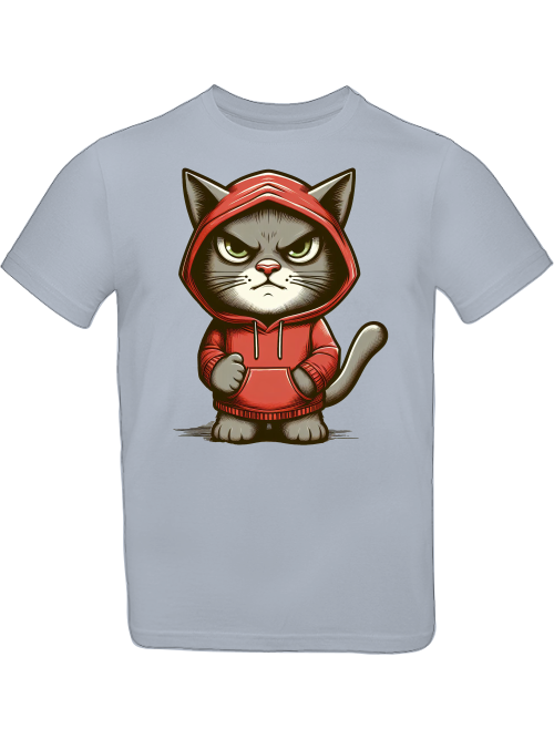 T-shirt kids grim cat