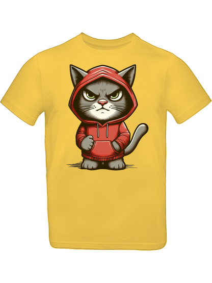 Grimmige Katze T-Shirt Kids SK