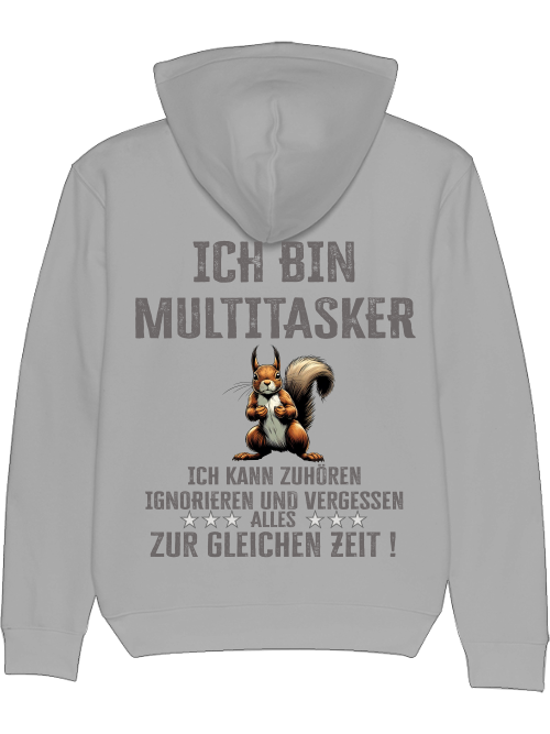 Cruiser Hoodie I am a multitasker squirrel