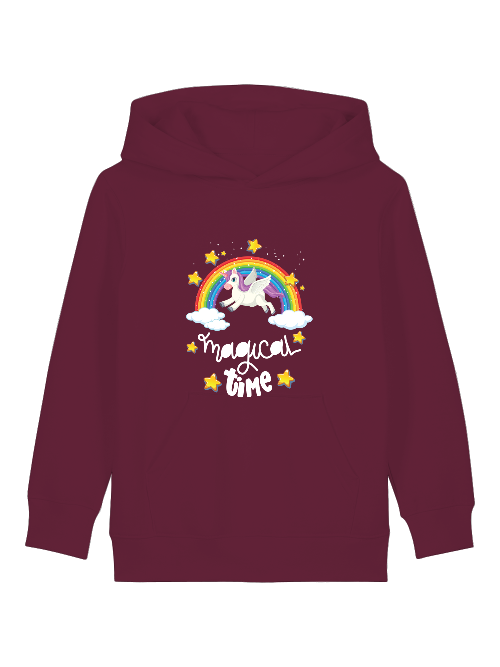 Einhorn Magical time - Mini Cruiser Hoodie 2.0 Kinder Kapuzenpullover SK