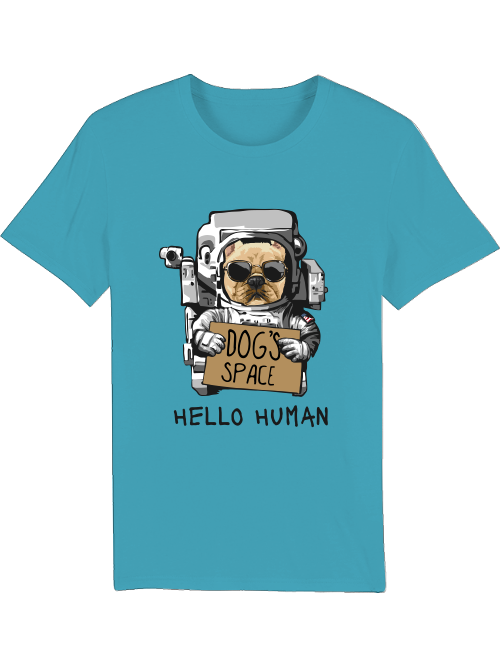 Astronaut Dog Dogs Space Creator T-Shirt SK