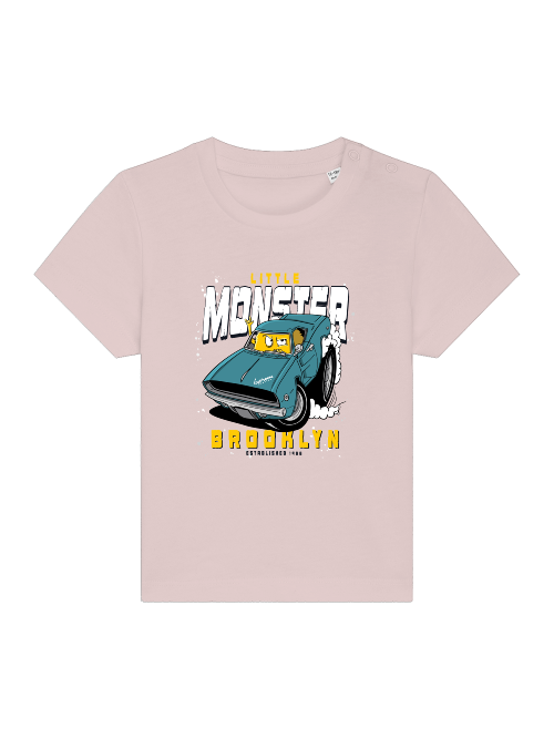 Cartoon Little Monster Monstercar - Baby Creator T-Shirt SK