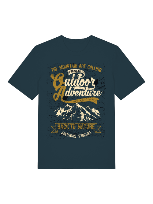 Aventura al aire libre De vuelta a la naturaleza - Camiseta unisex de manga corta de algodón orgánico para adultos Creator T-Shirt 2.0 ST/ST SH