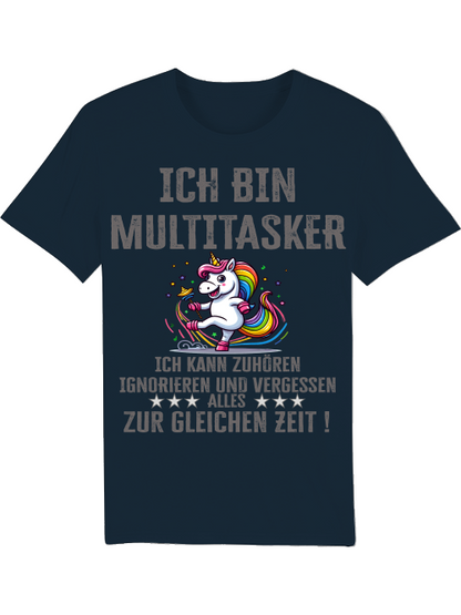 Camiseta Creator I am Multitasker Unicorn Rattle Dance Bund