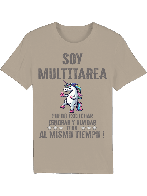 Creator T-Shirt Soy Multitarea Unicorn Thumbs Up