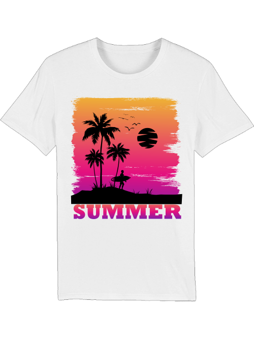 Camiseta Summer Sunset Surfer Creator