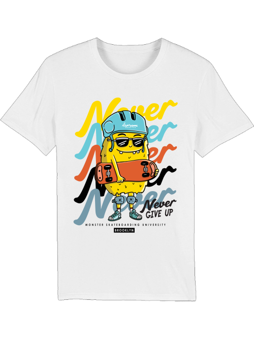 Never Monster Skateboarding Creator T-Shirt SK