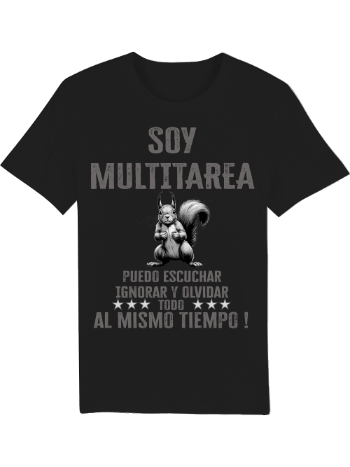 Creator T-Shirt Soy Multitarea Squirrel SW