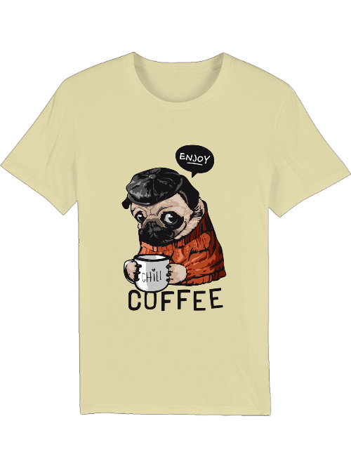 Dog enjoy coffee Chill - Creator T-Shirt SK