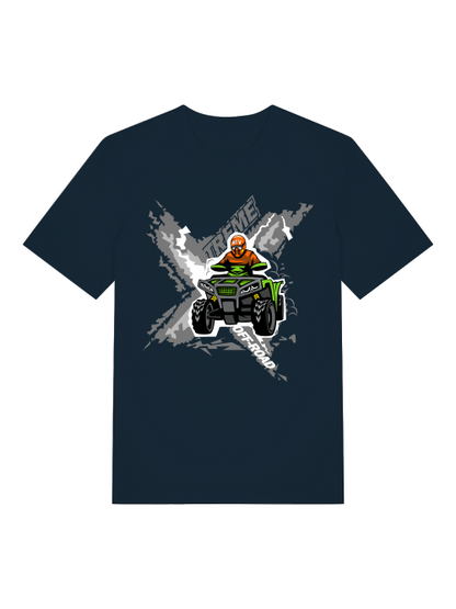 Xtreme OFF-Road Quad - Camiseta unisex de manga corta de algodón orgánico para adultos Creator T-Shirt 2.0 ST/ST SH