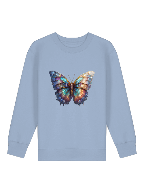 Kinder Schmetterling Brilliante Unisex Sweatshirt Pullover Mini Changer 2.0 SK