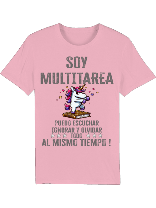 Creator T-Shirt Soy Multitarea Unicorn Book Dance