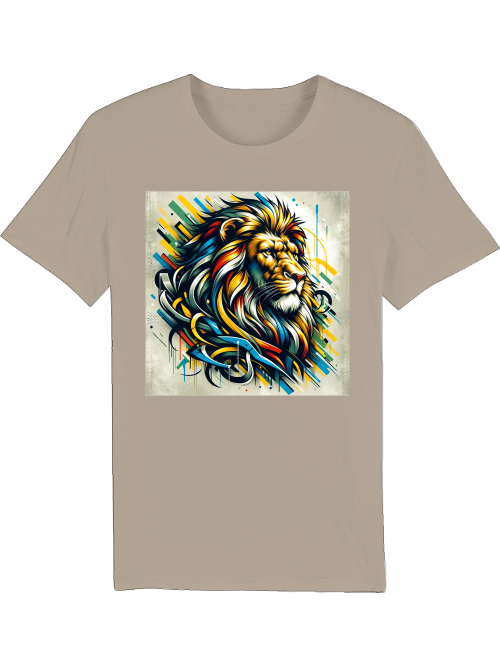 Lion Art Style Square Creator T-Shirt