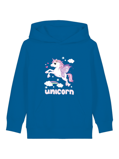 Lindo unicornio - Sudadera con capucha Mini Cruiser 2.0 para niños SK