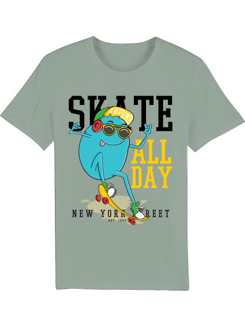 Skate all Day Monster New York Creator T-Shirt SK