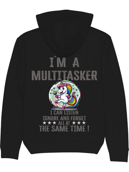 Cruiser Hoodie I`ma Multitasker Unicorn Rattle Dance