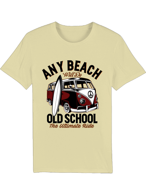 Any Beach will do OLD SCHOOL Creator T-Shirt SK