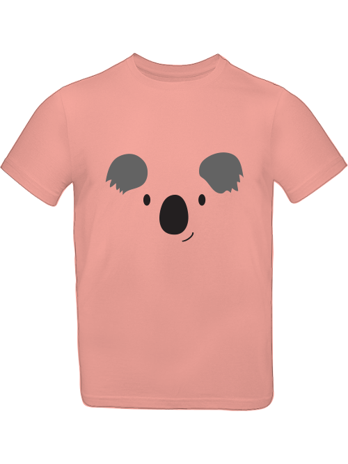 Cartoon Koalagesicht T-Shirt Kids SK