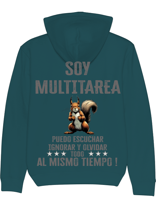 Cruiser Hoodie Soy Multitarea Squirrel