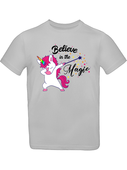 Camiseta infantil Unicorn Believe in the Magic SK