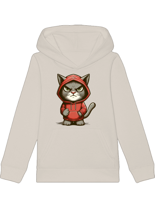 Grimmige Katze - Mini Cruiser Hoodie SK