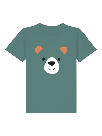 Cartoon Bären Gesicht - Mini Creator 2.0 Kids T-Shirt SK