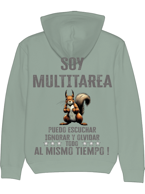 Cruiser Hoodie Soy Multitarea Squirrel