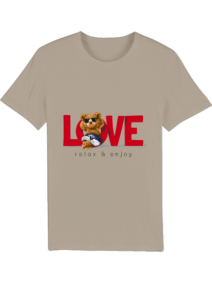 Love Teddy Relax and Enjoy - Camiseta del creador SK