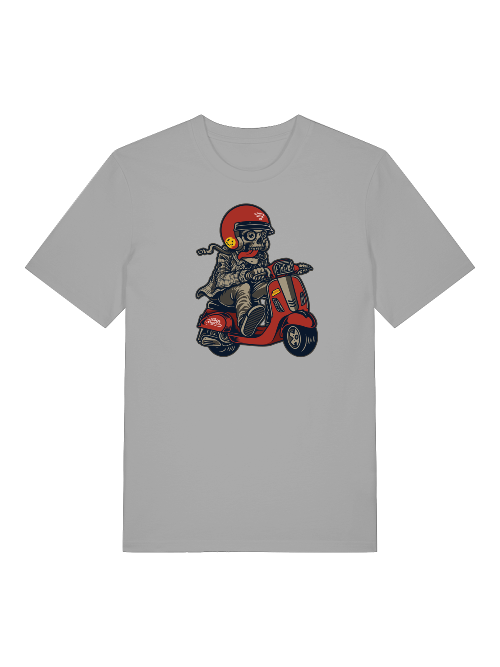 Scooter Never Die - Camiseta unisex de manga corta de algodón orgánico para adultos Creator T-Shirt 2.0 ST/St SH