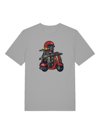 Scooter Never Die - Camiseta unisex de manga corta de algodón orgánico para adultos Creator T-Shirt 2.0 ST/St SH