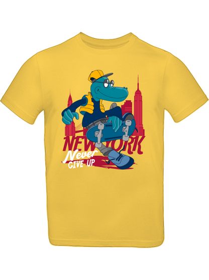 Camiseta infantil de dibujos animados "Nunca te rindas, Croco" SK