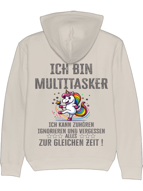 Cruiser Hoodie I am Multitasker Unicorn Rattle Dance Colorful