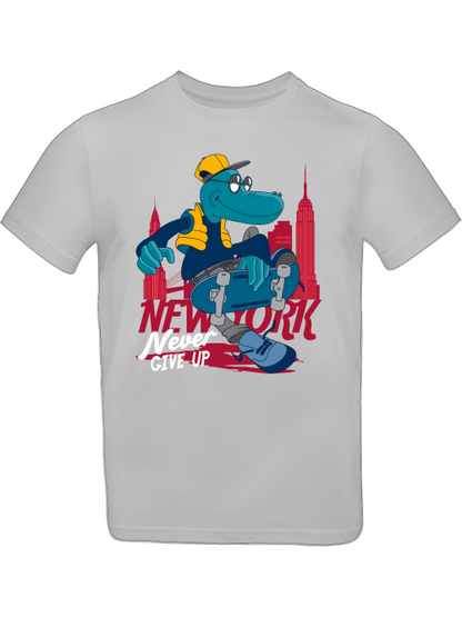 Camiseta infantil de dibujos animados "Nunca te rindas, Croco" SK