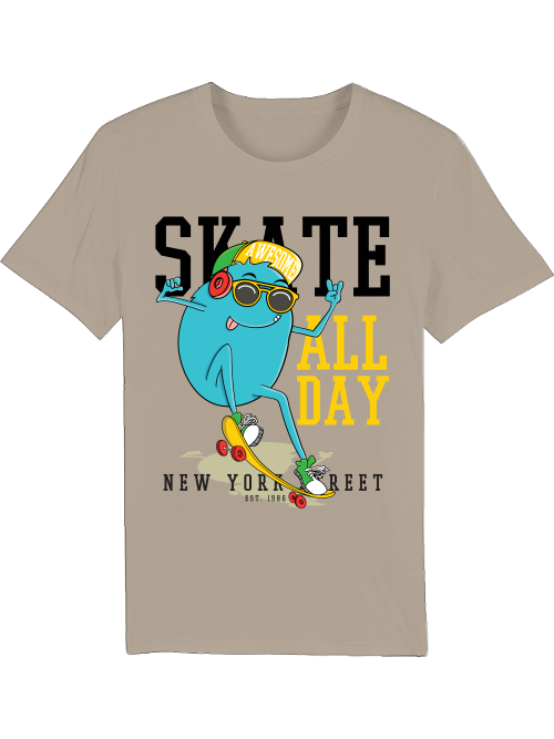 Skate all Day Monster New York Creator T-Shirt SK