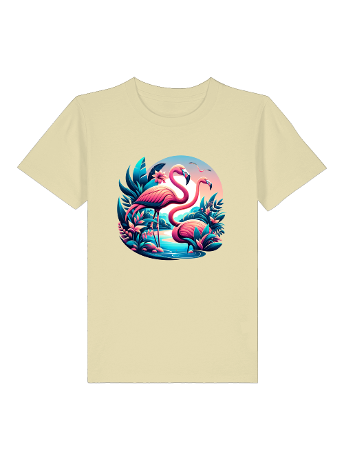 Flamingos - Mini Creator 2.0 Kids T-Shirt SK