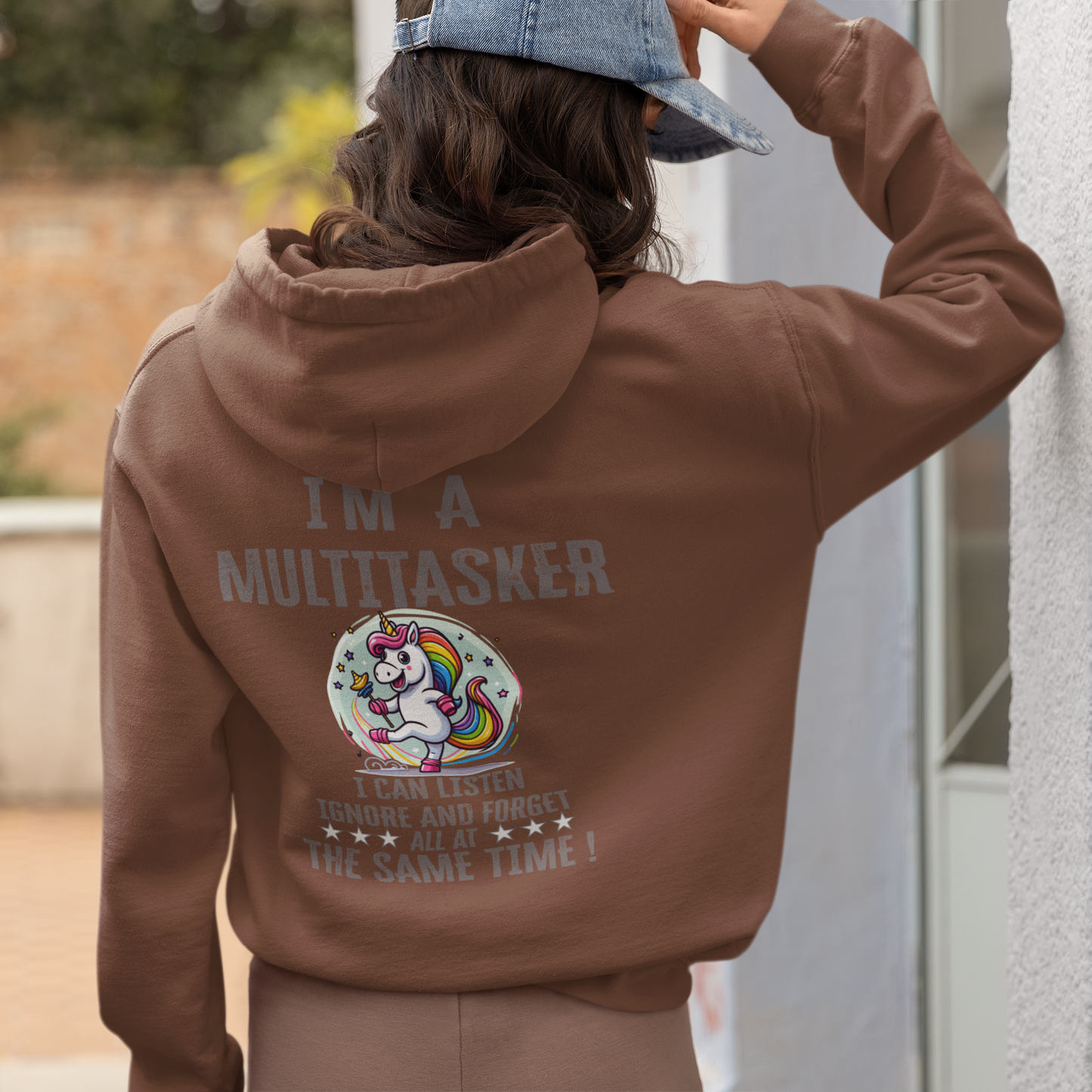 Cruiser Hoodie I`ma Multitasker Unicorn Rattle Dance