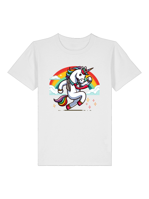 Einhorn mit Regenbogen - Mini Creator 2.0 Kids T-Shirt SK