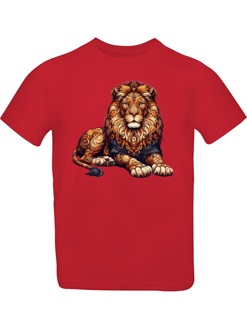 T-Shirt Kids Mandala Lion